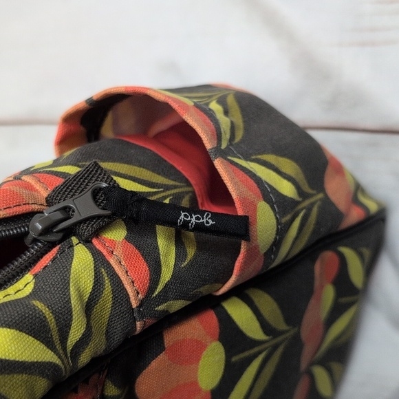 Petunia Pickle Bottom Diaper Satchel Bookbag Purse Bright Bold Floral Design - Picture 8 of 8